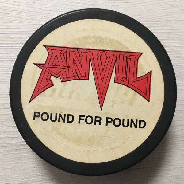 ANVIL PROMO POUND FOR POUND アイスホッケーパック　ピンバッジ　ピック