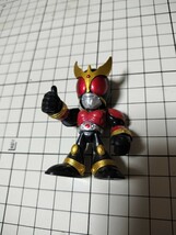 特撮 フィギュア 食玩 THE 仮面ライダーズ ～天下への道編～ 03 仮面ライダークウガ マイティフォーム（ポージングver.） 中古品 箱無し_画像1