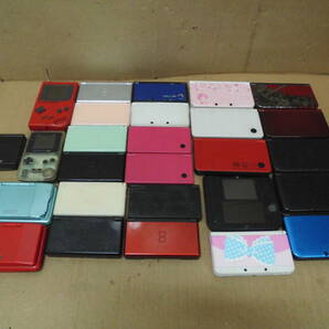 Nintendo 任天堂 携帯ゲーム機ジャンク 27台セット 3DS ゲームボーイ COLOR SPの画像1