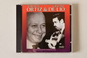 CIRIACO ORTIZ & UBALDO DE LIO チリアコ・オルティス & ウバルド・デ・リオ　Grabaciones ineditas. 1965