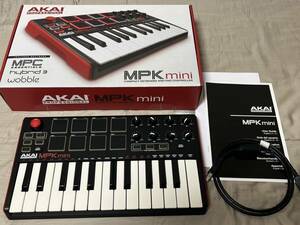 AKAI MPK mini MK2 USB MIDIキーボードコントローラー 8パッド