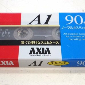 ★ 未使用品 ★ カセットテープ 10本セット AXIA アクシア 90分 A1 ノーマルポジション スリムケース 富士フィルム ★の画像3