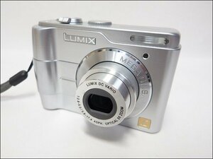 動作品 Panasonic/パナソニック◆LUMIX/DMC-LS1◆デジタルカメラ 光学式手ブレ補正 光学3倍 2.0型大画面液晶 シルバー