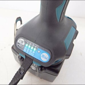 美品 makita/マキタ◆充電式インパクトドライバ/TD173DRGX◆18V 6.0Ah ブラシレスモーター APT バッテリー×2 充電器付の画像6