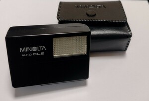 動作確認済み完動美品！ミノルタ MINOLTA　CLE ストロボ　フラッシュ