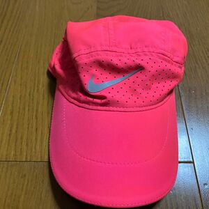 NIKEランニングキャップピンク　DRI-FIT