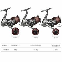 GOMEXUS ゴメクサス パワーハンドルノブ ZA41BKBKGD ブラックゴールド シマノ Shimano Type A・ダイワ Daiwa Type S 用 41mm ラウンドノブ_画像4