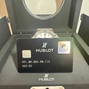 HUBLOT ウブロ ビッグ・バン スチール ホワイト パヴェ 342.SE.230.RW.174 参考新品価格2,750,000円（税込）の画像9