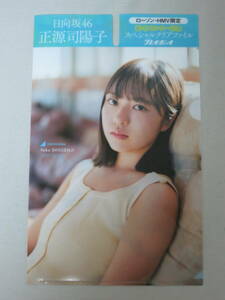 Yoko Masako Hinatazaka 46 Clear File Bonus Lawson