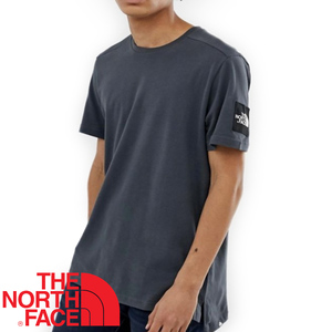 【新品本物 USA購入】THE NORTH FACE ノースフェイス■ Fine 2 Tee SS ■ グレー / XS ■ボックスロゴ Tシャツ 海外限定