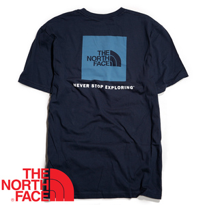 【新品本物 USA購入】THE NORTH FACE ノースフェイス■ RED BOX SS TEE ■ ネイビー / XXL ■Tシャツ ボックスロゴ 海外限定