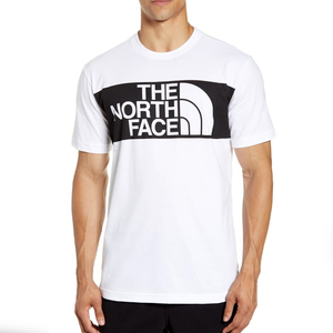 【新品本物 USA購入】THE NORTH FACE ノースフェイス■ EDGE TO EDGE TEE ■ ホワイト / M ■ビッグロゴ Tシャツ 海外限定