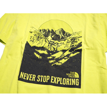 【新品本物 USA購入】THE NORTH FACE ノースフェイス■ NATURAL WONDERS TEE ■ Sグリーン / S ■Tシャツ グラフィック ロゴ 海外限定_画像3