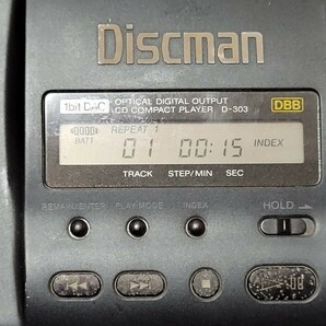 SONY ディスクマン CDプレーヤーD-303 本体のみ ソニー Discman CDコンパクトプレーヤーの画像2