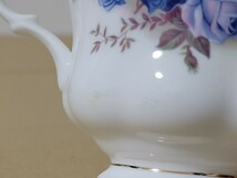 ROYAL ALBERT ムーンライトローズ カップ&ソーサー 2客 BONE CHINA ロイヤルアルバート Moonlight Rose ボーンチャイナ ティーカップ_画像9