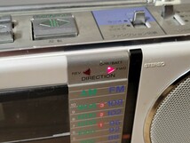 [T]ジャンク 通電OK SONY ステレオカセットコーダー CFS-9 ソニー ラジカセ FM AM CASSETTE-CORDER_画像2