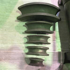 11112 中古 引取限定 油圧式パイプベンダーセット 折り曲げ機 配管工事 鉄管 電管 圧油管 修理 工作 鉄工 ハイドロ 自動車整備機械工具 の画像10