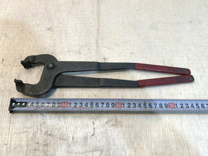 11253 used hub cap plier KTC HP-350 center cap tire wheel vehicle inspection "shaken" exchange removed car mainte automobile maintenance machine tool 