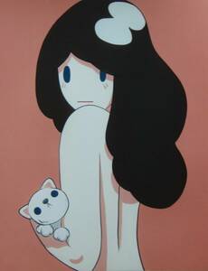 天野タケル「VENUS AND CAT」　 希少画集・額装画、日本製新品額縁、状態良好、送料無料