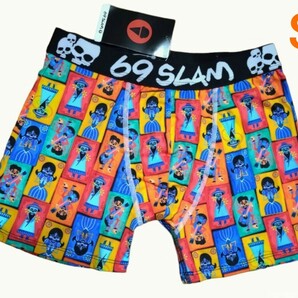 69slam ロックスラム ボクサーパンツ Sサイズ スポーツインナー レギュラー丈