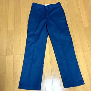 【お値下げ中 お買い得】レア!! USA企画 YKKジッパー Dickies 874 デッキーズ ワークパンツ W30 ネイビー 874NV