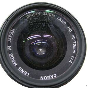 Canon キヤノン AE-1 一眼レフフィルムカメラ CANON ZOOM LENS FD 35-70㎜ 1:4の画像5