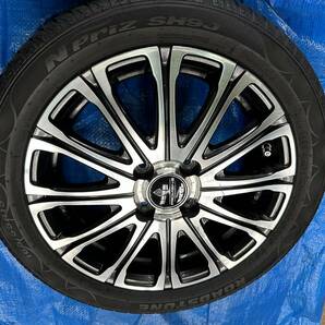 WORK PROMISING １５インチアルミ 165/55R/15 タイヤ残溝あり NBOX等にの画像5