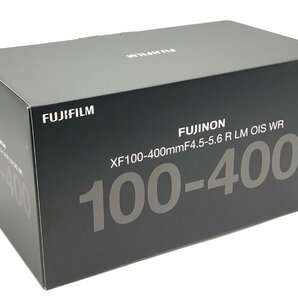 ★FUJIFILM FUJINON XF100-400mm f4.5-5.6 R LM OIS WR 箱付き カラーBK★【新品未使用品】＃0413-2aの画像1