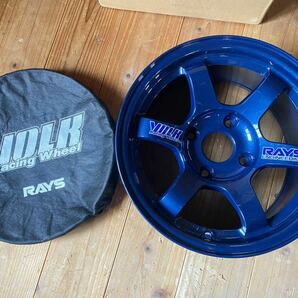 送料無料 新品RAYS VOLK Racing オーダーカラー鍛造 2本 14インチ 6.5J OF±0 PCD114.3 AE86 レイズ ボルクレーシング 深リム の画像4