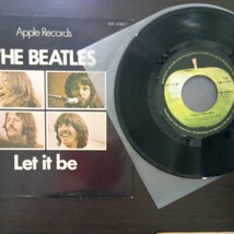 ビートルズ　LET IT BE　EP レット イット ビー　BEATLES　APPLE　盤は傷無し_画像3