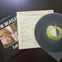 ビートルズ　LET IT BE　EP レット イット ビー　BEATLES　APPLE　盤は傷無し_画像5