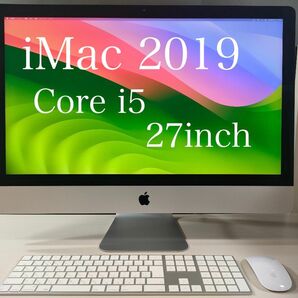 Apple iMac2019 Retina5K 27inch/16GB/256GB SDD/1TB HDD/Core i5 