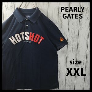 【PEARLY GATES】Oversize Polo Shirt　D977