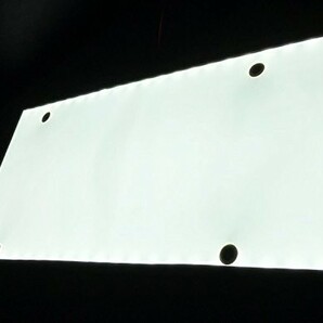 大型用 LED 字光式ナンバープレート用LED お得な2枚セット 全面発光 12V用 /24V用 薄型 最安 LED ライト 装飾フレーム 電光式の画像2
