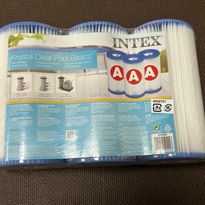 Intex プール用ポンプ 交換用 フィルターカートリッジ 3個入 29003 フィルターポンプ 浄水器 循環 