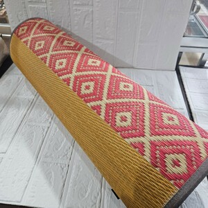 [ beautiful goods ] yoga mat TATAMI mat yoga red relaxation used collection 