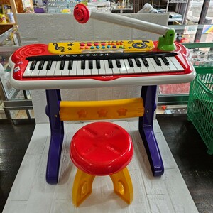 Королевская детская клавиатура DX Стул игрушечный музыкальный инструмент Используемый коллекция интерьера