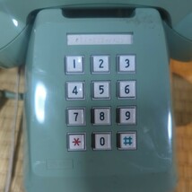 昭和 レトロ ブッシュ式 固定 電話機 ブッシュホン 601-P アンティーク_画像2