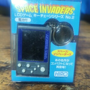 新品 HIRO スペースインベーダーズ インベーダーゲーム キーチェーン LCD LSI ゲーム