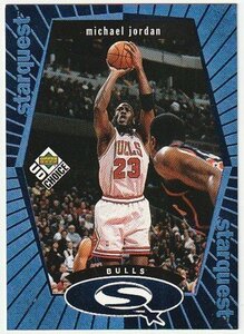 1998-99 UPPER DECK UD CHOICE STAR QUEST BLUE FOIL SQ30 Michael Jordan マイケル・ジョーダン