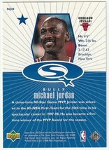 1998-99 UPPER DECK UD CHOICE STAR QUEST BLUE FOIL SQ30 Michael Jordan マイケル・ジョーダン_画像2