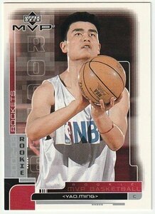 2002-03 UD UPPER DECK MVP Yao Ming ROOKIE RC #193 ヤオ・ミン 姚明 ルーキーカード