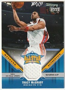 200506 UPPER DECK ALL-STAR WEEKEND WARM-UP JERSEY Tracy McGrady JERSEY RELIC