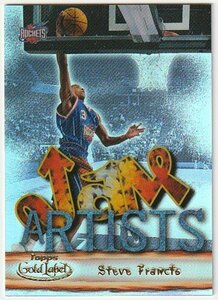 2000-01 TOPPS GOLD LABEL JAM ARTISTS #JA3 Steve Francis