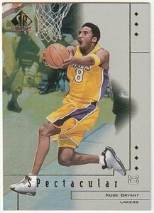 200-01 UD SP AUTHENTIC SPECTACULAR Kobe Bryant #SP1 LOS ANGELES LAKERS