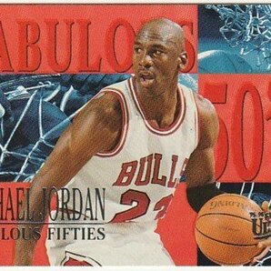 1995-96 FLEER ULTRA FABULOUS 50's FIFTIES 5of7 Michael Jordan マイケル・ジョーダンの画像1