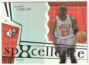 2003-04 UPPER DECK SPx SPXCELLENCE Michael Jordan #/3999 マイケル・ジョーダン