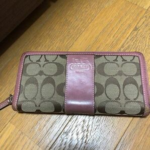 coach 長財布　レディース　ピンク　コーチ