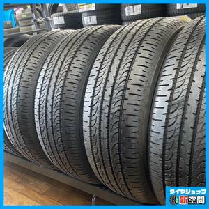 中古Tires YOKOHAMA GEORANDER G055 SUV 225/55R18 Yokohama Geolander 202010製 イボincluded deep tread 中古Tires4点set