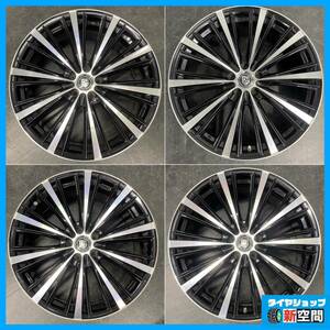 19インチ 中古ホイール PM PERFORMANCE WHEELS 19×7.5J+47 5H PCD100 中古ホイール4点セット